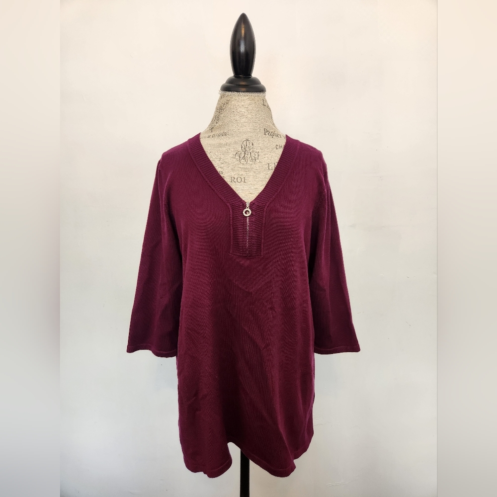 Women's Avenue Purple Shirt Size 14/16